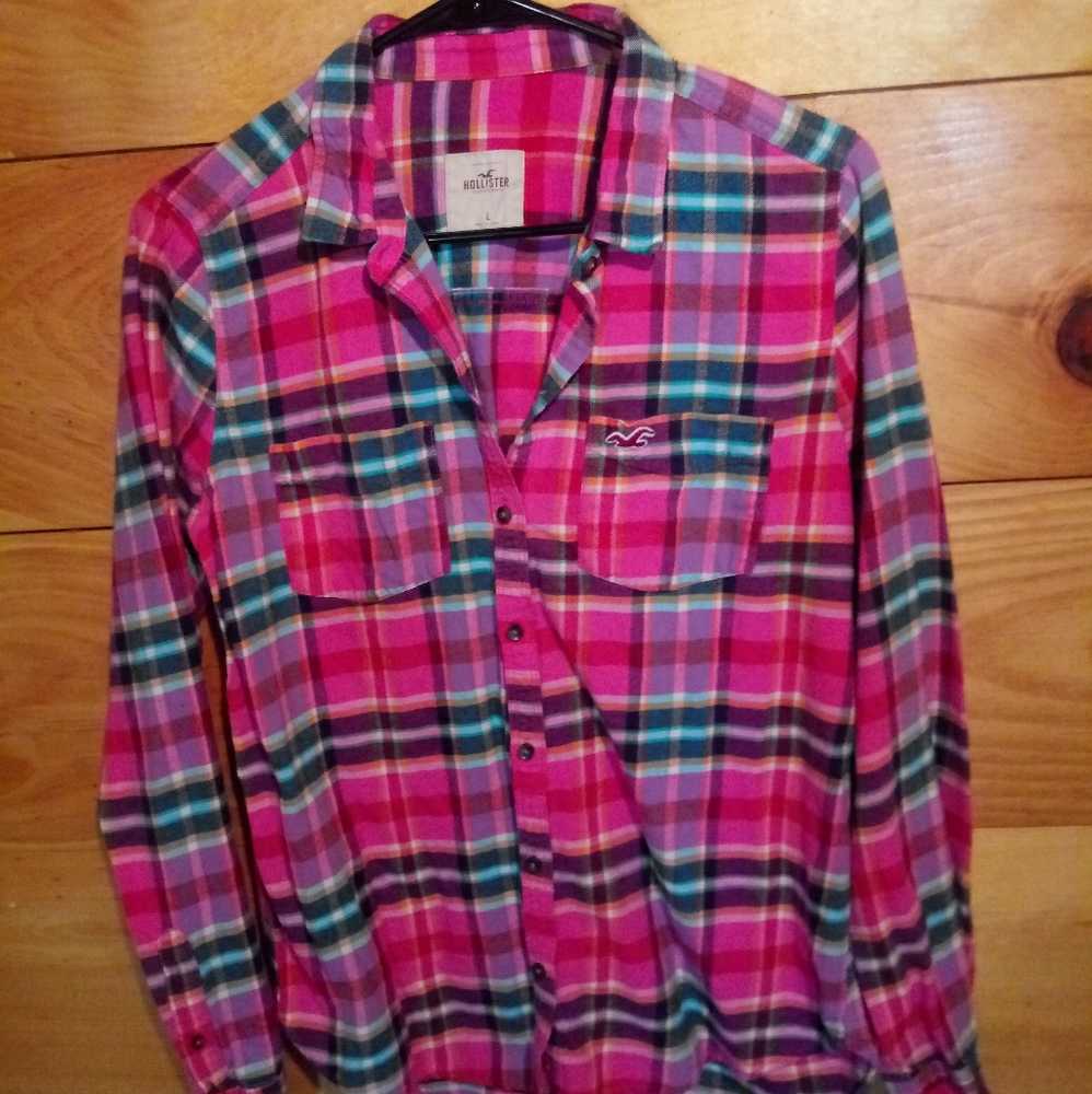 Womens hollister flannel